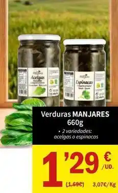 SPAR Manjares - verduras oferta