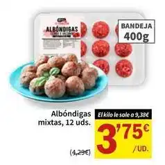 SPAR Albondigas mixtas oferta