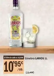 SPAR Larios - ginebra oferta