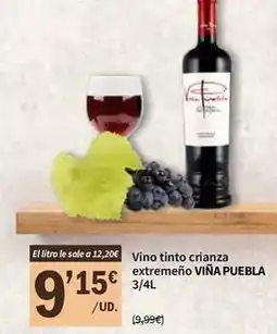 SPAR Viña bemposta - vino tinto crianza extremeno oferta