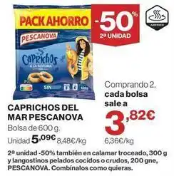 El Corte Inglés Pescanova - caprichos del mar oferta
