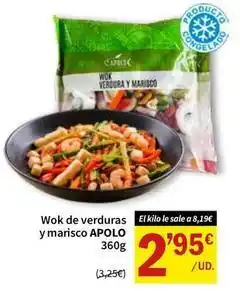 SPAR Apolo - wok de verduras y marisco oferta