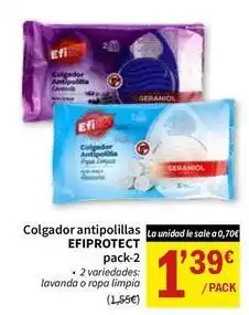 SPAR Efiprotect - colgador antipolillas oferta