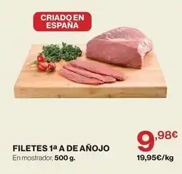 Supercor Filetes 1a a de añojo oferta
