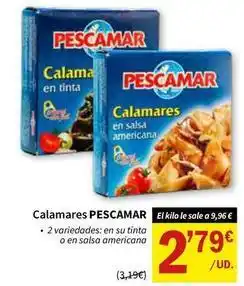 SPAR Pescamar - calamares oferta