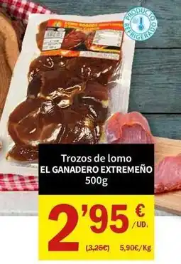 SPAR Ganadero extreneño - trozos de lomo oferta