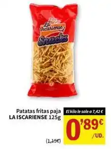 SPAR Patatas fritas paja oferta