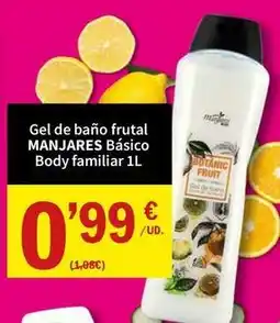 SPAR Manjares - gel de baño frutal oferta