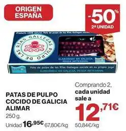 Supercor Coc - patas de pulpo ido de galicia oferta