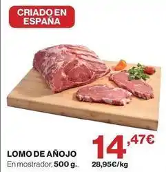 Supercor Lomo de añojo oferta