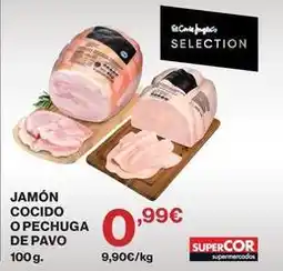Supercor Jamón cocido o pechuga de pavo oferta
