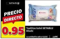 SPAR Spar - toallitas bebé oferta