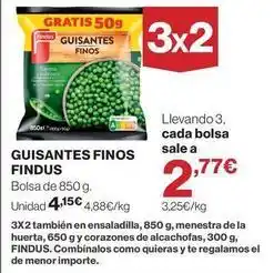 Supercor Findus - guisantes finos oferta