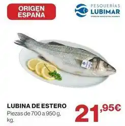 Supercor Origen - lubina de estero oferta