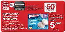 Supercor Pescanova - medallones de merluza oferta