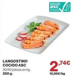 Supercor Langostino cocido asc oferta