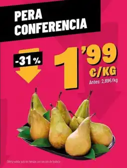 AhorraMas Solo - pera conferencia oferta