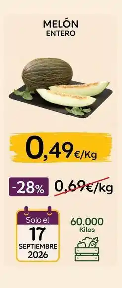 AhorraMas Solo - melón entero oferta