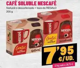 AhorraMas Nescafé - cafe soluble oferta