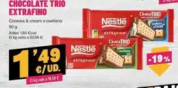 AhorraMas Nestlé - chocolate trio extrafino oferta