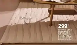 Leroy Merlin Lana - alfombra earth cream inspire oferta