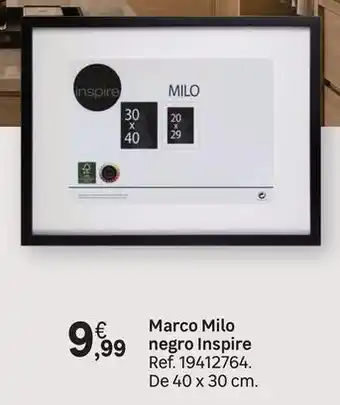 Marco milo negro inspire