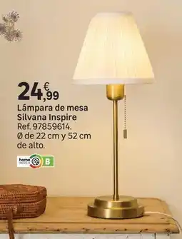 Leroy Merlin Home - lámpara de mesa silvena inspire oferta