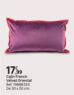 Leroy Merlin Cojín french velvet oriental oferta