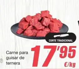 SPAR Fragadis Carne para guisar de ternera oferta