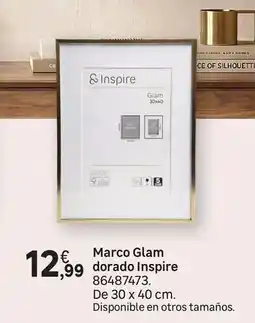 Leroy Merlin Glam - marco glam dorado inspire oferta