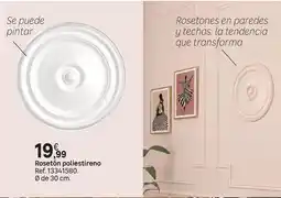 Leroy Merlin Paredes - roseton poliestireno oferta