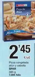SPAR Fragadis Spar - pizza congelada atun y cebolla oferta