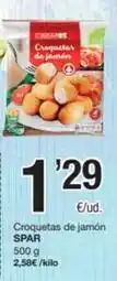 SPAR Fragadis Spar - croquetas de jamon oferta