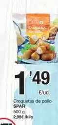 SPAR Fragadis Spar - croquetas de pollo oferta