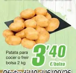 SPAR Fragadis Patata para cocer o freir bolsa oferta