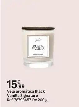 Leroy Merlin Home - vela aromática black vanilla signature oferta