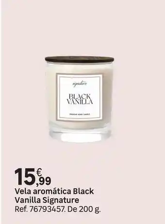 Home - vela aromática black vanilla signature