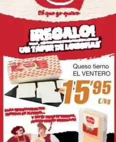 SPAR Fragadis El ventero - queso tierno oferta