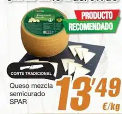 SPAR Fragadis Spar - queso mezcla semicurado oferta