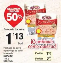 SPAR Fragadis El pozo - pechuga de pavo o pechuga de pavo braseado oferta