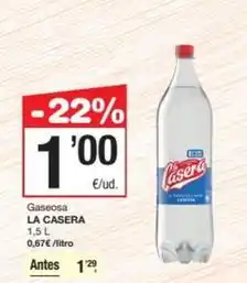 SPAR Fragadis La casera - gaseosa oferta