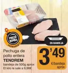 SPAR Fragadis Tendrem - pechuga de pollo entera oferta