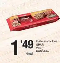 SPAR Fragadis Spar - galletas cookies oferta