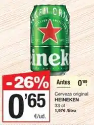 SPAR Fragadis Heineken - cerveza original oferta