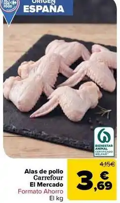 Carrefour - alas de pollo el mercado