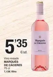 SPAR Fragadis Marqués de cáceres - vino rosado oferta