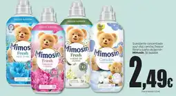 Unide Market Mimosín - suavizante concentrado, azul vital, caricias, frescor floral o sueno de jazmin oferta