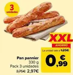 Carrefour Pan pannier oferta