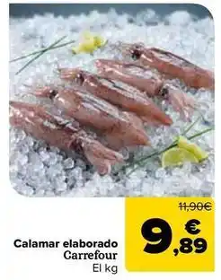 Carrefour Carrefour - calamar elaborado oferta