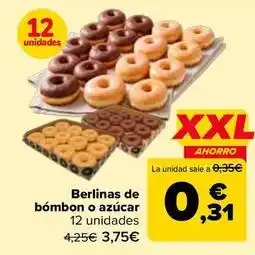 Carrefour Berlinas de bómbon o azúcar oferta